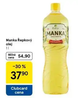 Tesco Manka Řepkový olej nabídka
