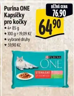 Albert Purina ONE Kapsičky pro kočky nabídka