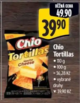 Albert CHIO Tortillas nabídka