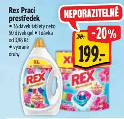 Albert Rex prací prostředek nabídka