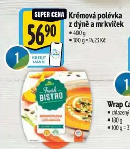 Albert Krémová polévka z dýně a mrkviček nabídka