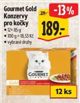 Albert Gourmet Gold Konzervy pro kočky nabídka