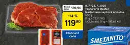 Tesco Tesco Grill Master Marinovaná vepřová krkovice nabídka