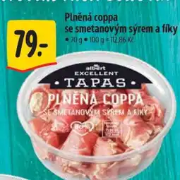 Albert Plněná coppa se smetanovým sýrem a fíky nabídka