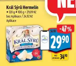 Albert Král Sýrů Hermelín nabídka