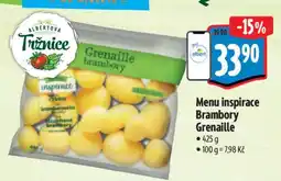 Albert Menu inspirace Brambory grenaille nabídka