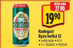 Albert Radegast Ryze Hořká 12 nabídka