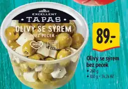 Albert Olivy se sýrem bez pecek nabídka