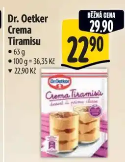 Albert Dr. Oetker Crema Tiramisu nabídka