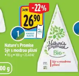 Albert Nature’s Promise Sýr s modrou plísní nabídka