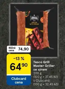 Tesco Tesco Grill Master Griller se sýrem nabídka