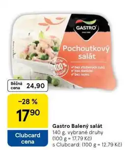 Tesco Gastro Balený salát nabídka