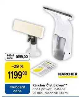 Tesco Kärcher Čistič oken nabídka