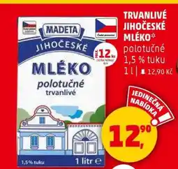 Penny Market TRVANLIVÉ JIHOČESKÉ MLÉKO nabídka