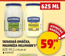 Penny Market TATARSKÁ OMÁČKA, MAJONÉZA HELLMANN’S nabídka