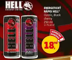 Penny Market ENERGETICKÝ NÁPOJ HELL nabídka