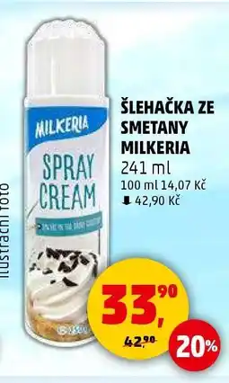 Penny Market Šlehačka ze smetany Milkeria nabídka
