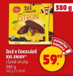 Penny Market ŽELÉ V ČOKOLÁDĚ XXL ENJOY nabídka