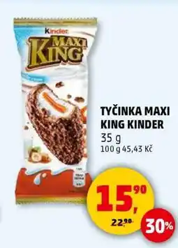 Penny Market TYČINKA MAXI KING Kinder nabídka