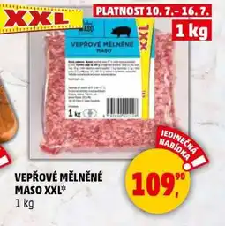 Penny Market Vepřové mleté maso XXL nabídka