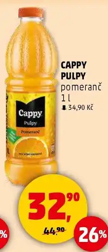 Penny Market CAPPY PULPY POMERANČ nabídka