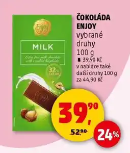 Penny Market ČOKOLÁDA ENJOY nabídka
