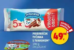 Penny Market Pribináček Tyčinka s tvarohem nabídka