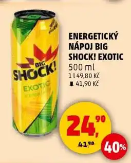 Penny Market Energetický nápoj Big Shock! Exotic nabídka
