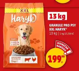 Penny Market GRANULE PRO PSY XXL HARYK nabídka
