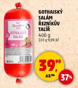 Penny Market GOTHAJSKÝ SALÁM ŘEZNÍKŮV TALÍŘ nabídka
