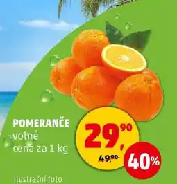 Penny Market Pomeranče nabídka