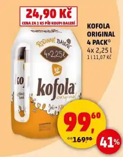 Penny Market KOFOLA ORIGINAL 4 PACK nabídka