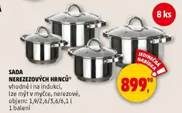 Penny Market Sada nerezových hrnců nabídka