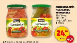 Penny Market ZELENINOVÁ SMĚS MORAVANKA, KUNOVJANKA nabídka