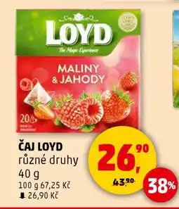 Penny Market ČAJ LOYD nabídka