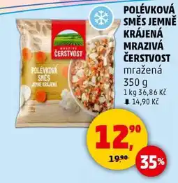Penny Market POLÉVKOVÁ SMĚS JEMNĚ KRÁJENÁ MRAZIVÁ ČERSTVOST nabídka