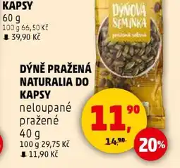 Penny Market DÝNĚ PRAŽENÁ NATURALIA DO KAPSY nabídka
