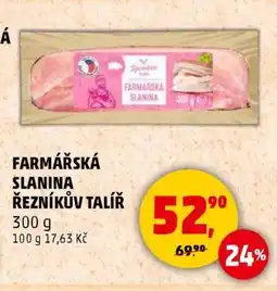 Penny Market FARMÁŘSKÁ SLANINA ŘEZNÍKŮV TALÍŘ nabídka