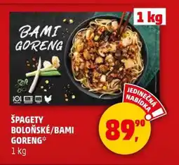 Penny Market Špagety boloňské/Bami Goreng nabídka