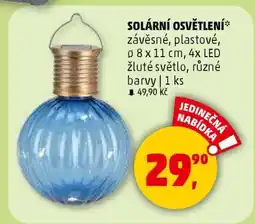Penny Market SOLÁRNÍ OSVĚTLENÍ nabídka