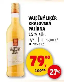 Penny Market VAJEČNÝ LIKÉR KRÁLOVSKÁ PALÍRNA nabídka