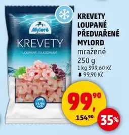 Penny Market KREVETY LOUPANÉ PŘEDVAŘENÉ MYLORD nabídka