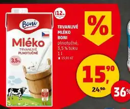 Penny Market TRVANLIVÉ MLÉKO BONI nabídka