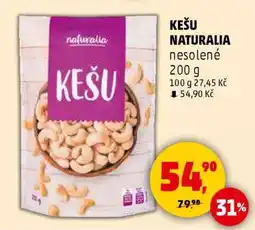 Penny Market KEŠU NATURALIA nabídka