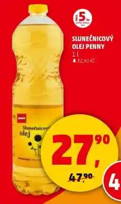 Penny Market SLUNEČNICOVÝ OLEJ PENNY nabídka