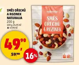 Penny Market SMĚS OŘECHŮ A ROZINEK NATURALIA nabídka