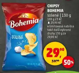 Penny Market CHIPSY BOHEMIA solené 130 g nabídka