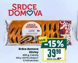 Billa Závin nabídka
