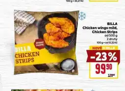 Billa Billa chicken strips nabídka