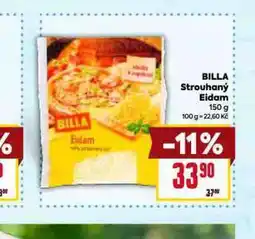 Billa Billa strouhaný eidam nabídka